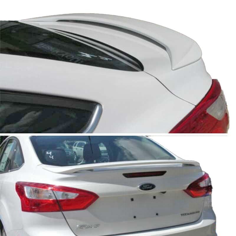 Ford Focus 3 - 3,5 Sedan Uyumlu Makyajlı Spoiler Boyasız Fiber
