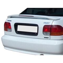 Honda Civic Sedan Uyumlu Yedek Parça 96-01 Işıklı Spoiler Boyasız Fiber