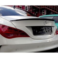 Mercedes W117 CLA 2013-2019 Uyumlu Spoiler Parlak Siyah