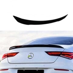 Mercedes W118 Cla Serisi 2020+ Uyumlu Yedek Parça Spoiler Parlak Siyah