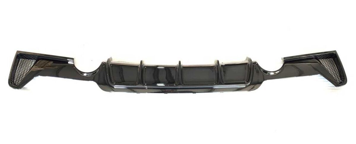 Bmw F32-F36 2014-2020 Uyumlu M Difüzör Sağ Sol Tek Çıkış Piano Black