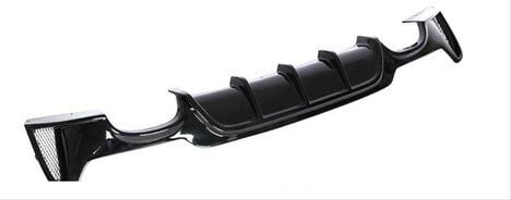 Bmw F32-F36 2014-2019 Uyumlu Yedek Parça M Difüzör Sağ Sol Çift Çıkış Piano Black