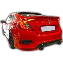 Honda Fc5 Uyumlu Yüksek Spoiler Boyasız Fiber