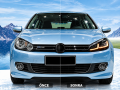 Volkswagen Golf 6 J Led Far