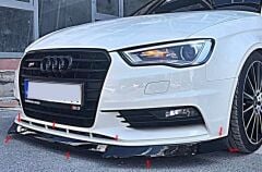Audi A3 Uyumlu Yedek Parça Sedan Ön Tampon Eki