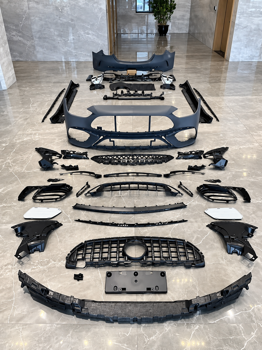 Mercedes W206 C63 Görünüm Uyumlu Body Kit