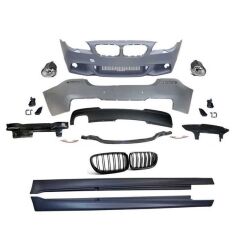 Bmw 5 Serisi F10 Uyumlu M-Tech Body Kit (2010-2013) - (Sis Lambaları İle Birlikte)