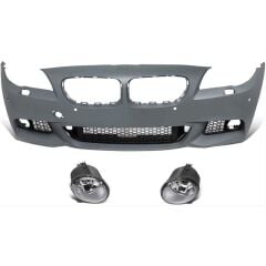 Bmw 5 Serisi F10 Uyumlu Yedek Parça M-Tech Body Kit (2010-2013) - (Sis Lambaları İle Birlikte)