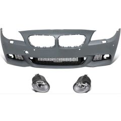 Bmw 5 Serisi F10 Uyumlu M-Tech Body Kit (2010-2013) - (Sis Lambaları İle Birlikte)