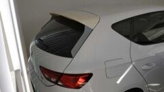 Seat Leon 2016-2018 Uyumlu Yedek Parça Spoiler Ve Cam Çıtası (Set) Boyasız