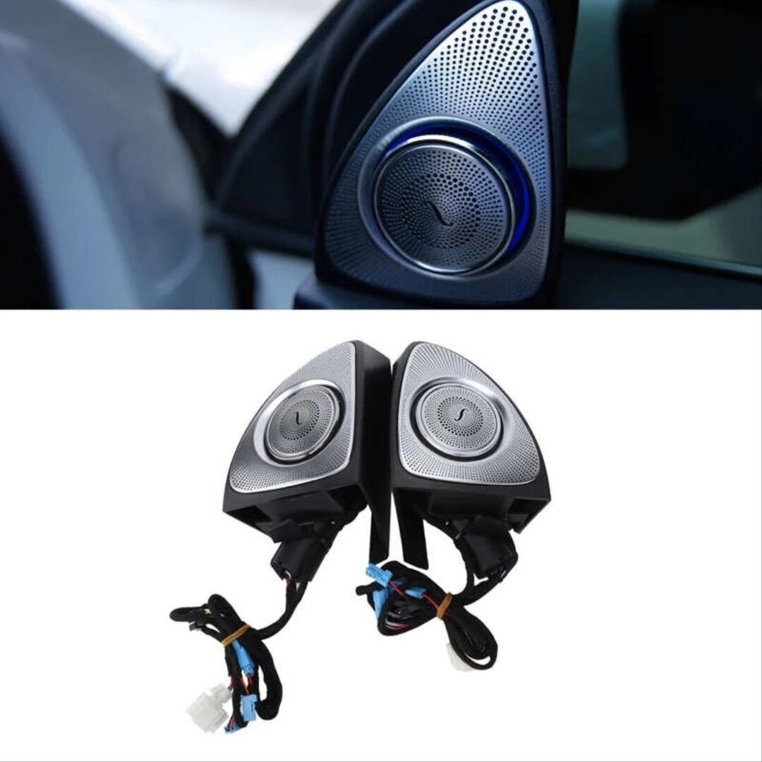 Mercedes W222 S Serisi Uyumlu Yedek Parça 3D Tweeter  Ambians - 7 Renk (2015-2020)