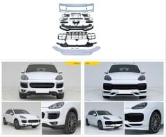 Cayanne 2014-2017 Uyumluı Facelift 2020+ Yükseltme 9Y0.1 Turbo + TKT Body Kit