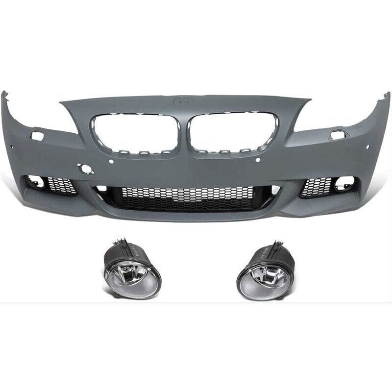 Bmw 5 Serisi F10 2010-2013 Uyumlu Yedek Parça M Tech Ön Tampon (Sis Lambası) +Panjur