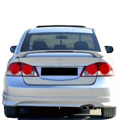 Honda Fd6 Uyumlu Işıklı Spoiler Boyasız Fiber