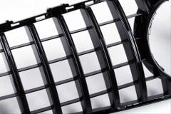 Mercedes W176 2016-2018 Uyumlu Yedek Parça GTR Panjur Siyah