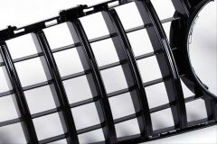 Mercedes W176 2016-2018 Uyumlu Yedek Parça GTR Panjur Siyah