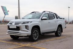 Volkswagen Amarok 2010+ Uyumlu Off Road Ön Tampon Koruma Demiri Krom (Tekli Bıyık) AQM4WD PST19