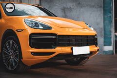Porsche Cayenne 2011-2014 Uyumlu Full Facelift 2018+ Turbo Bady Kit (Farlar Dahil)