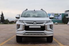 Mitsubishi L200 2007+ Off Road Ön Tampon Koruma Demiri Krom (Tekli Bıyık) AQM4WD PST19