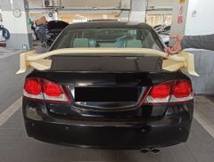 Honda Civic Uyumlu FD6 2006-2012 İçin Uyumlu Typer Spoiler (Boyasız)