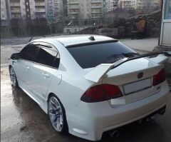 Honda Civic Uyumlu FD6 2006-2012 İçin Uyumlu Typer Spoiler (Boyasız)