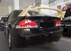 Honda Civic Uyumlu FD6 2006-2012 İçin Uyumlu Typer Spoiler (Boyasız)