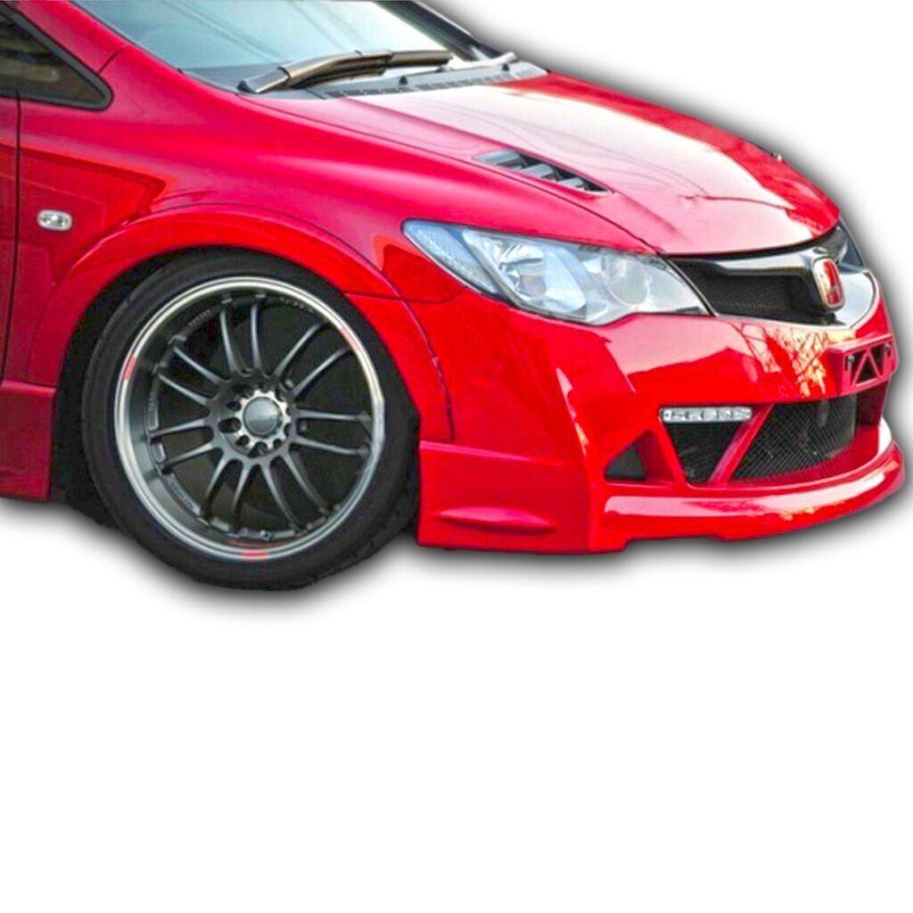Honda Civic Fd6 Uyumlu  Dodik Seti Boyasız Fiber