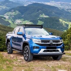 Nissan Navara 2006+ Off Road Uyumlu Yedek Parça Ön Tampon Koruma Demiri Siyah (Tekli Bıyık) AQM4WD PST20