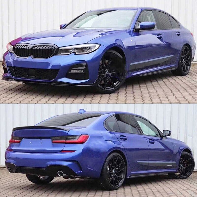 Bmw 3 Serisi G20 2019+ Uyumlu Body Kit- Piano Black (Pp Plastik & Enjeksiyon)