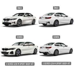 Bmw 3 Serisi G20 2019+ M-Tech Uyumlu Yedek Parça Dönüşüm Full Body Kit