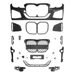Bmw 3 Serisi G20 İçin G22 Uyumlu Dönüşüm Body Kit (Krom Çerçeveli)