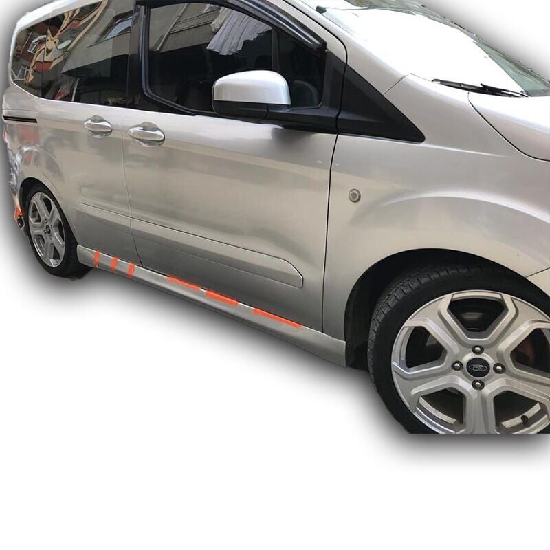 Ford Courier Uyumlu Yan Marşpiyel (Plastik)