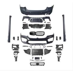 Bmw 5 Serisi G30 2021+ LCI Uyumlu M5 Body Kit + Panjur