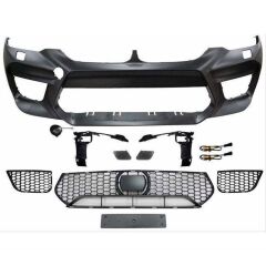 Bmw 5 Serisi G30 2021+ LCI Uyumlu Yedek Parça M5 Body Kit + Panjur