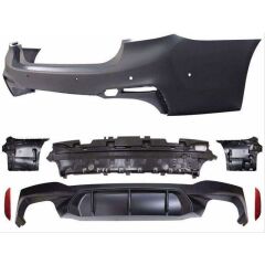 Bmw 5 Serisi G30 2021+ LCI Uyumlu M5 Body Kit + Panjur