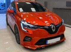 Renault Clio 5 2019-2021 Uyumlu  Abt Style Plastik Ön Tampon Eki