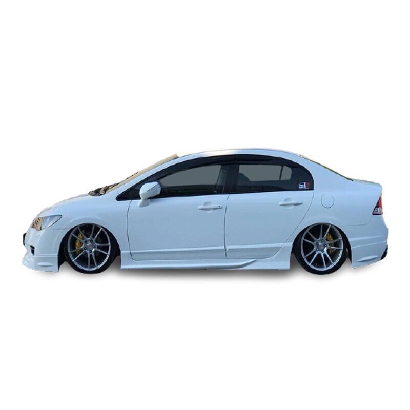 Honda Civic Fd6 Uyumlu 2006-2012 Custom Yan Marşpiyel (Plastik)
