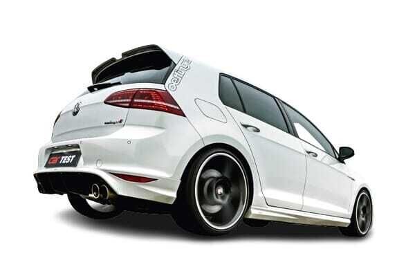 Volkswagen Golf 7 Uyumlu Yedek Parça  Oettinger Style Plastik Arka Tampon Eki