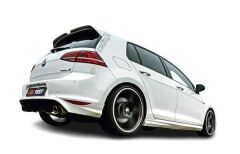 Volkswagen Golf 7 Uyumlu Yedek Parça  Oettinger Style Plastik Arka Tampon Eki