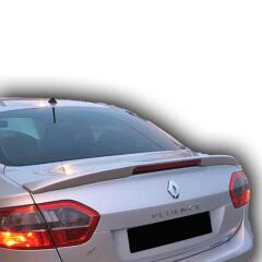 Renault Fluence Uyumlu Yedek Parça Işıklı Kalın Spoiler Boyalı