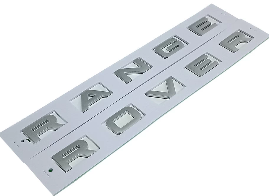 Range Rover Uyumlu Yedek Parça Bagaj Yazısı Gri