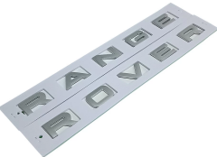 Range Rover Uyumlu Yedek Parça Bagaj Yazısı Gri