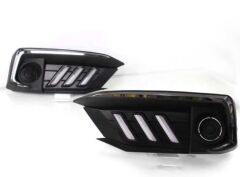 Honda Civic Uyumlu FC5 2019+ İçin Uyumlu Makyajlı Kasa 3 Çizgi Ön Sis Ledi Hareketsiz