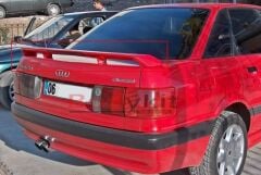 Audi 80 Uyumlu Yumurta Kasa Işıklı Bagaj Spoiler