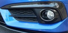 Honda Civic FC5 Uyumlu 2016-2020 İçin Uyumlu Ön Sis Kaş- Halka Kaplaması Karbon