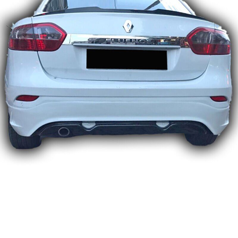 Renault Fluence Uyumlu Yedek Parça Arka Tampon Eki Boyalı