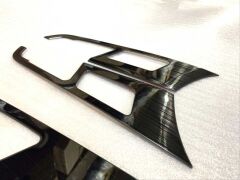 Hyundaı Elantra 2016-2019 Için Uyumlu Iç Kapı Açma Kolu Kaplama(Tıtanyum Sıyah)