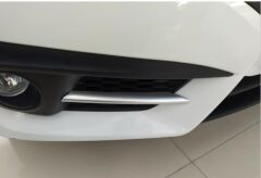 Honda Civic FC5 Uyumlu Yedek Parça 2016-2020 İçin Uyumlu Sis Orta Çita Silver