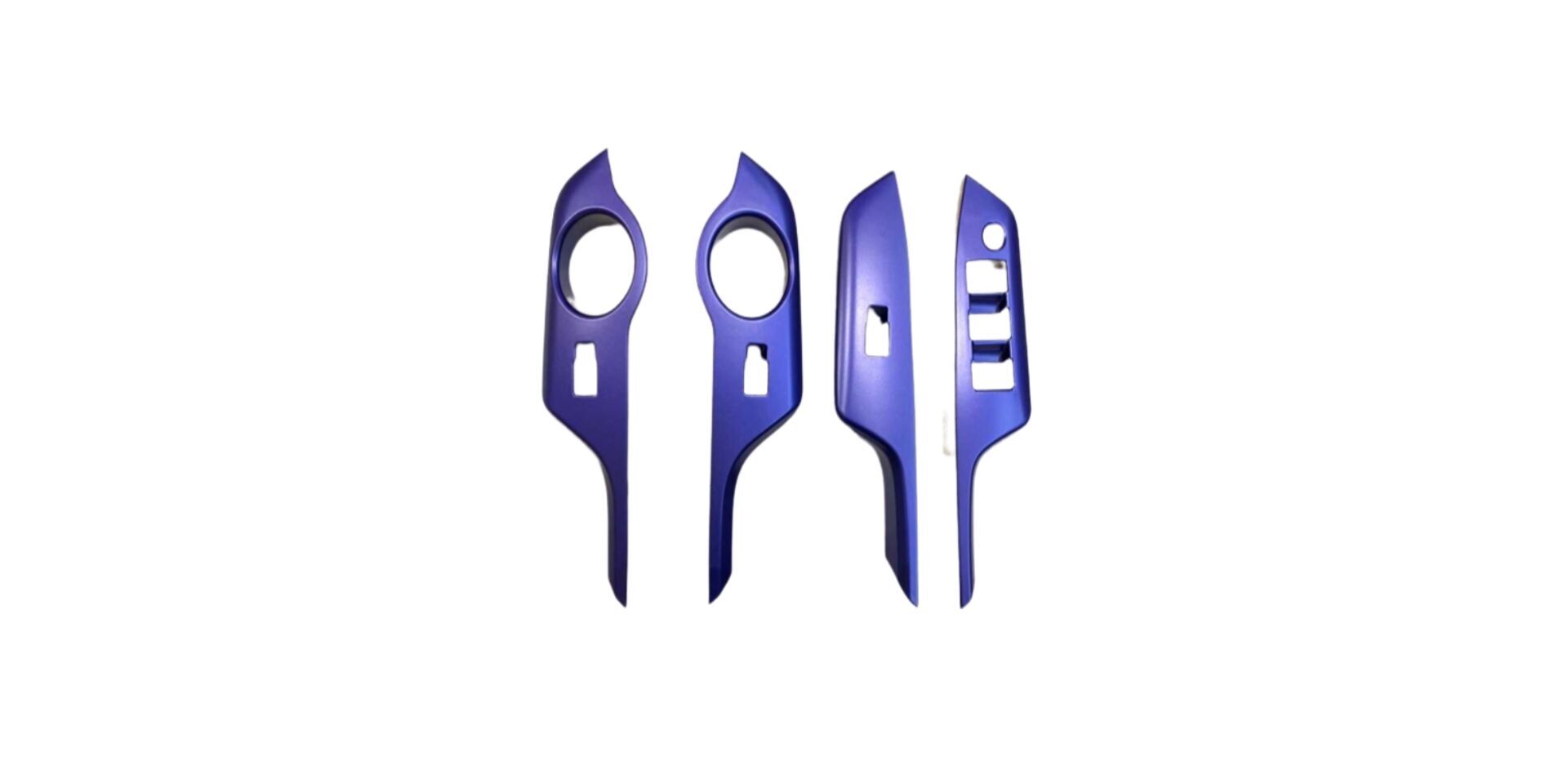 Toyota C-HR 2016-2019 Için  Uyumlu Yedek Parça Kapı Kolçak Kaplama Mavi(Advance Model)