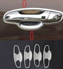 Kıa Sportage Uyumlu 2015+ Dış Kapı Kolu İç Kaplama Abs Krom